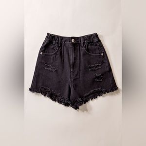 Nomad denim shorts - Black